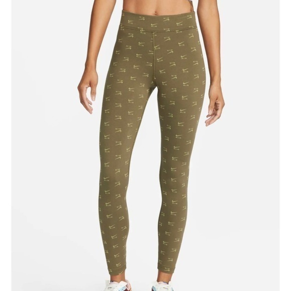 Nike Air High waisted monogram print leggings